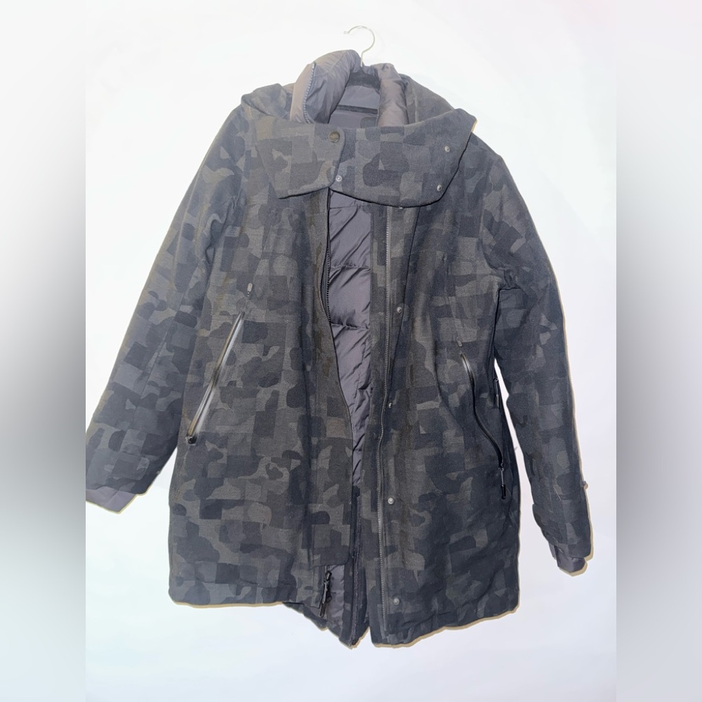 The North Face Black Camo Jacket
